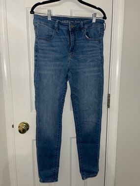 American Eagle Outfitters Women's Medium Blue Skinny Jeans